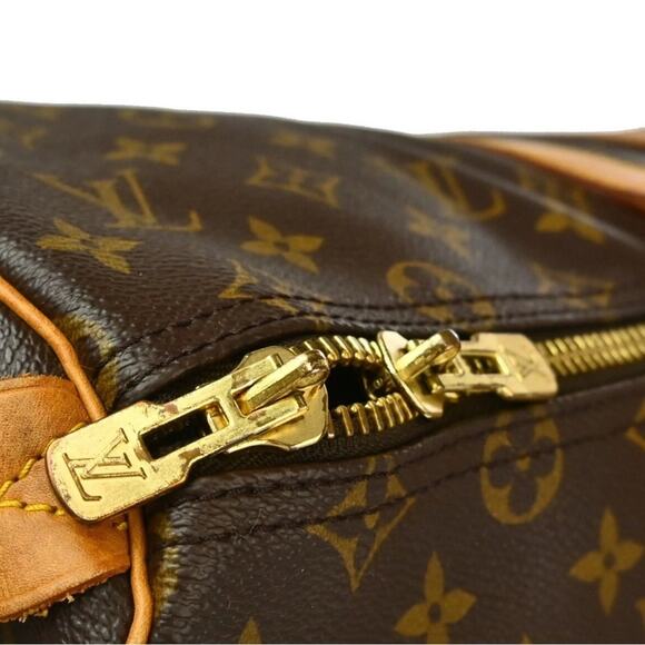 AUTHENTIC LOUIS VUITTON KEEPALL 45 DUFFLE TRAVEL HANDBAG MONOGRAM SP0950 - Picture 4 of 10